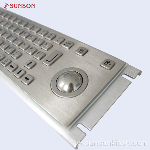 Keyboard Metal Diebold karo Pad Tutul